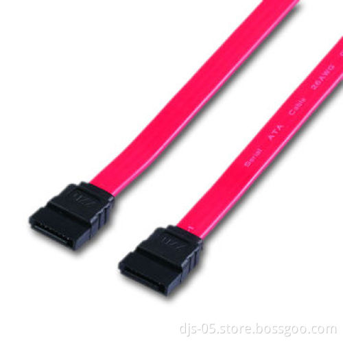 SATA 7P Plug to SATA 7P Angle Plug Cable, RoHS-compliant, High Performance, Easy to Use